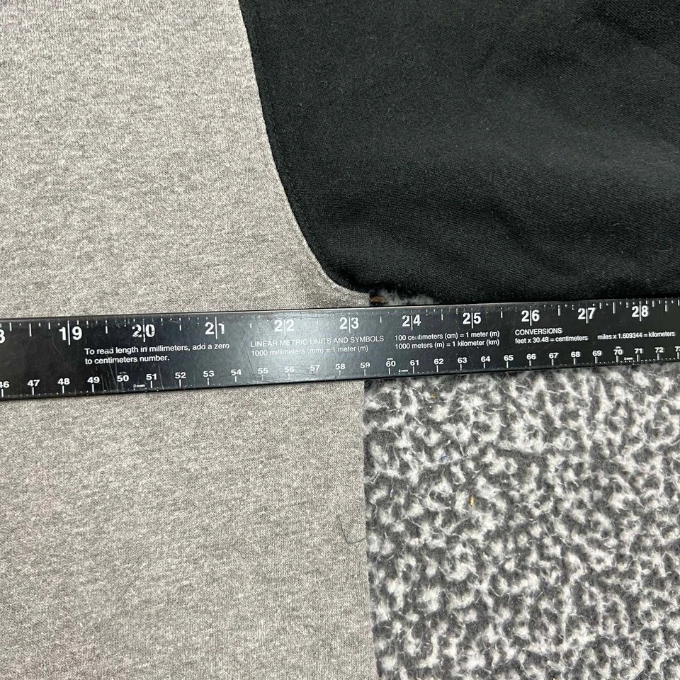 Active Ride Shop 连帽衫男式特大号灰色套衫长袖口袋 XL — 第 4/4 张图片