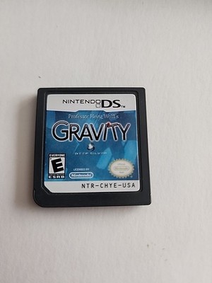 EXC Nintendo DS Professor Heinz Wolff's GRAVITY Game Cartridge FAST Ship!