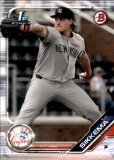 2019 Bowman Draft #BD34 T.J. Sikkema - BB