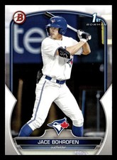 Jace Bohrofen 2023 1st Bowman Draft #BD-173 Toronto Blue Jays ROOKIE RC