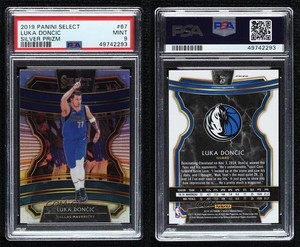 2019-20 Panini Select Concourse Silver Prizm Luka Doncic #67 PSA 9 MINT