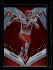 Leo Chenal 2022 Panini Phoenix #183 Rookie Kansas City Chiefs #/250