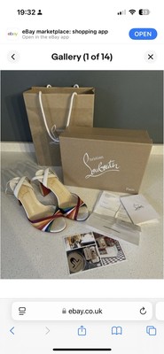 Original Naseebasse 85 Nappa CHRISTIAN LOUBOUTIN Größe 5