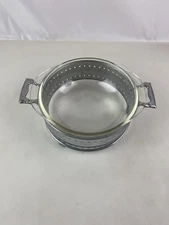 Vintage Silverplate Pyrex Serving Dish Holder - Footed BOWL NOT INCLUDED