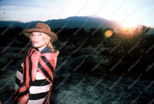 Joni Mitchell Folk Singer Vintage 1988 Original 35mm Photo Slide