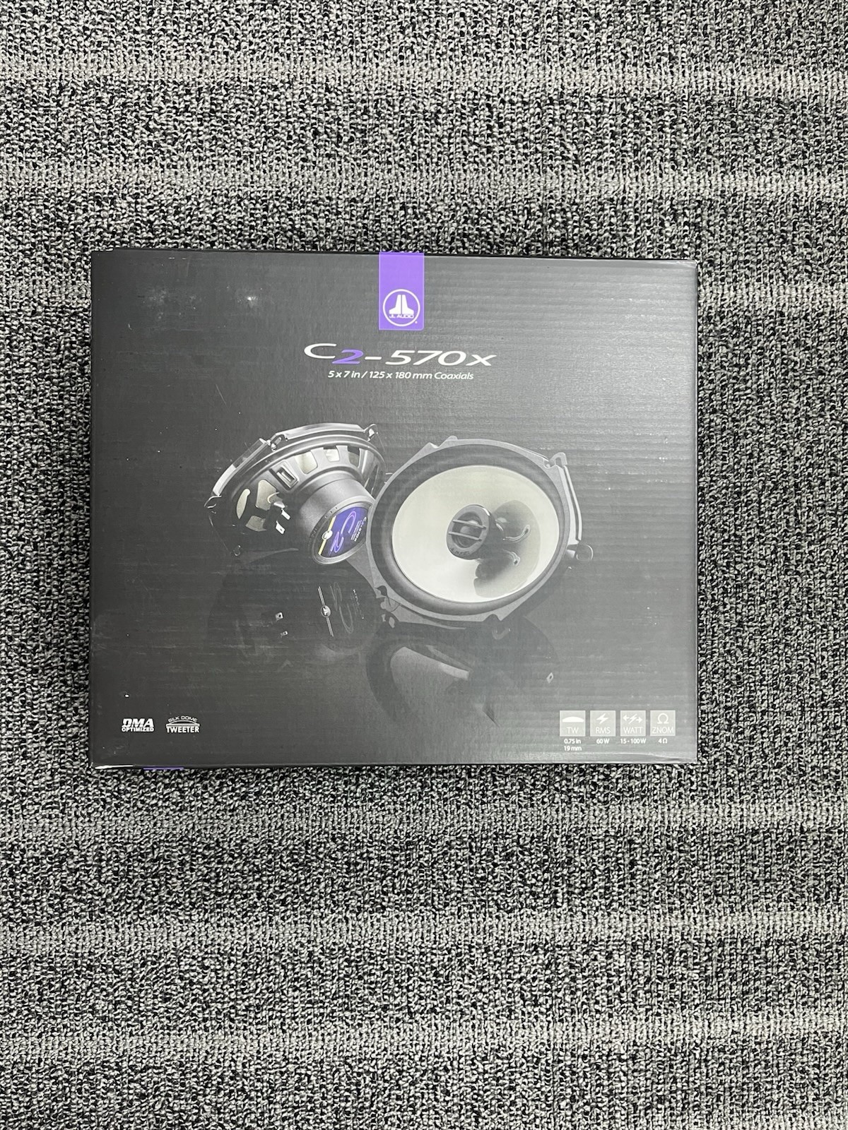 JL AUDIO C2-570X 2-Way Coaxial 5X7"/6X8" 450 Watts Max Power Car Speakers (PAIR)
