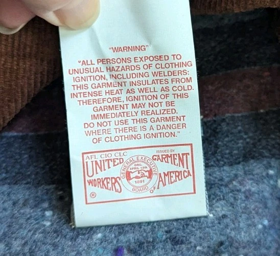 Vintage Carhartt Coat, CB256, XL, NWT, Union Made In USA, Rare - product detail image 12