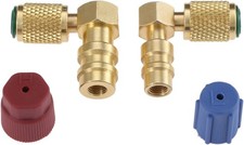 R12 to R134A AC Fitting Adapter Kit, R12 to R134a Conversion Kit, Quick Coupl...