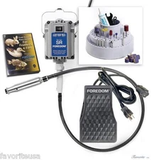 FOREDOM K.5240 WOODCARVING KIT SR MOTOR, FCT FOOT, 44T HANDPIECE WOOD WORK 115V