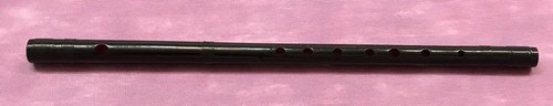 Yokofue 108 Shinobue 7 Tunes Bamboo Jet Black Paint Used Item JPN Bamboo Flute T