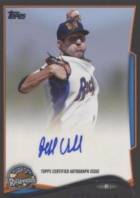 2014 Topps Pro Debut - Jeff Urlaub #PDA-JU - 1 of 1