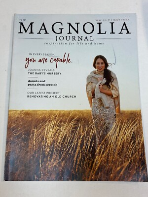 Magnolia Journal Magazine Joanna Gaines Fall 2018 You are Capable Baby's Nursery