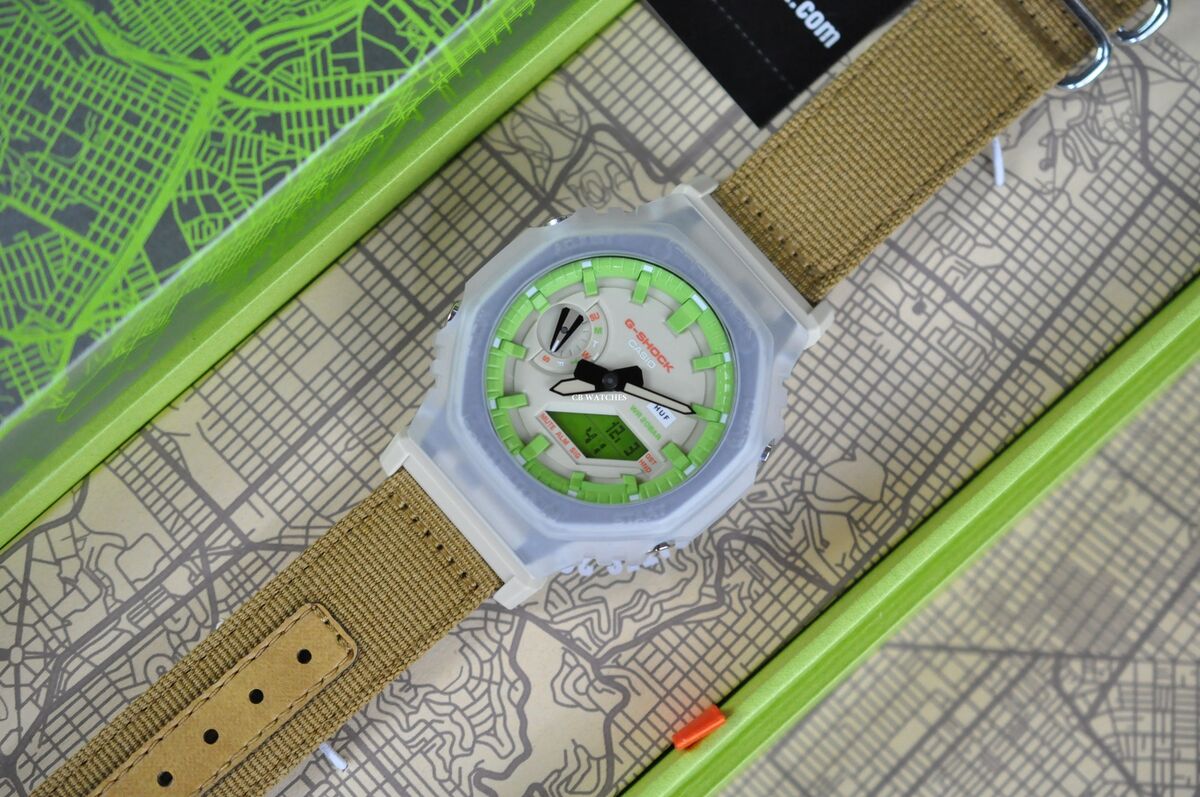 Casio G-Shock x HUF 20th Anniversary Limited Edition Watch GA-2100HUF-5A