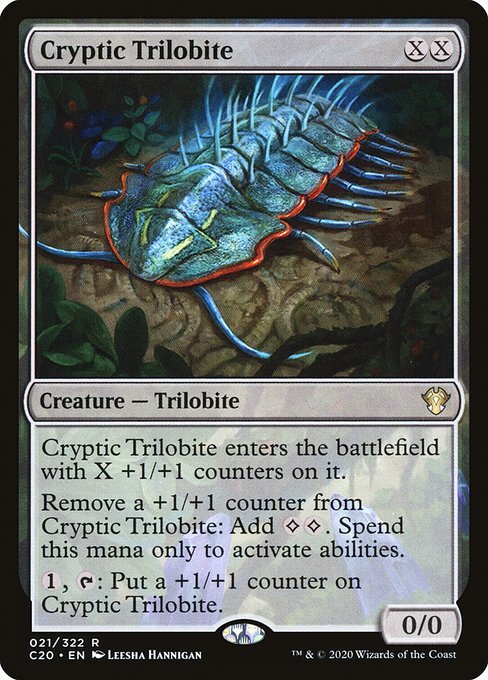 Cryptic Trilobite MTG Commander 2020 Rare NM x1 - Magic Card | eBay