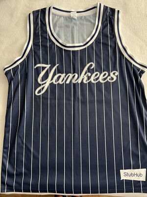 NY YANKEES AARON JUDGE BASKETBALL JERSEY SGA XL #99 SHIRT 8/3/2023