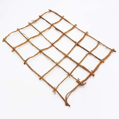 TERRA EXOTICA Kletternetz aus Naturfasern 50 x 40 cm - Chamäleon Deko , Mammutgeflecht