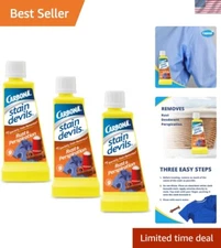 Eco-Friendly Stain Devils: Rust & Deodorant Cleaner - Gentle on Fabrics!