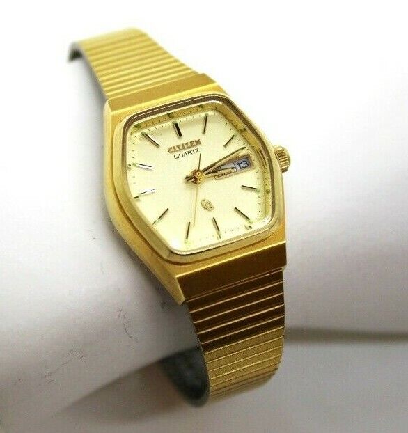Citizen Quartz Watch 1062115 in Gold Stainless Steel with Citizen Quartz Watch 1062115 in Gold Stainless Steel with