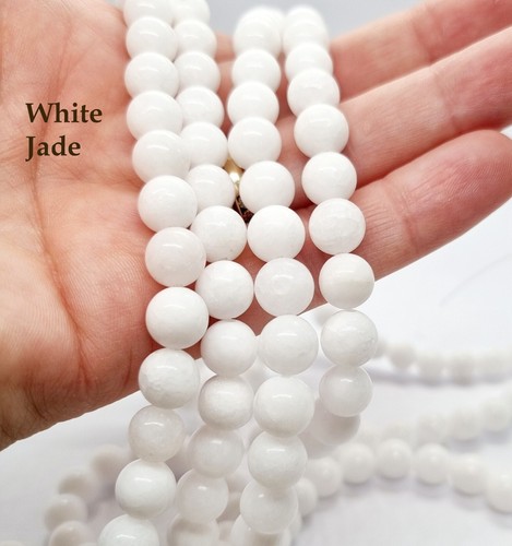 Semi Precious Gemstone Beads Jewellery Making - 6mm Round - 65 per strand - Picture 168 of 176