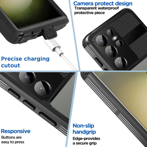 Per Samsung Galaxy S23/S23+ Plus S23 custodia ultra 5G impermeabile cover antiurto - Foto 7 di 26