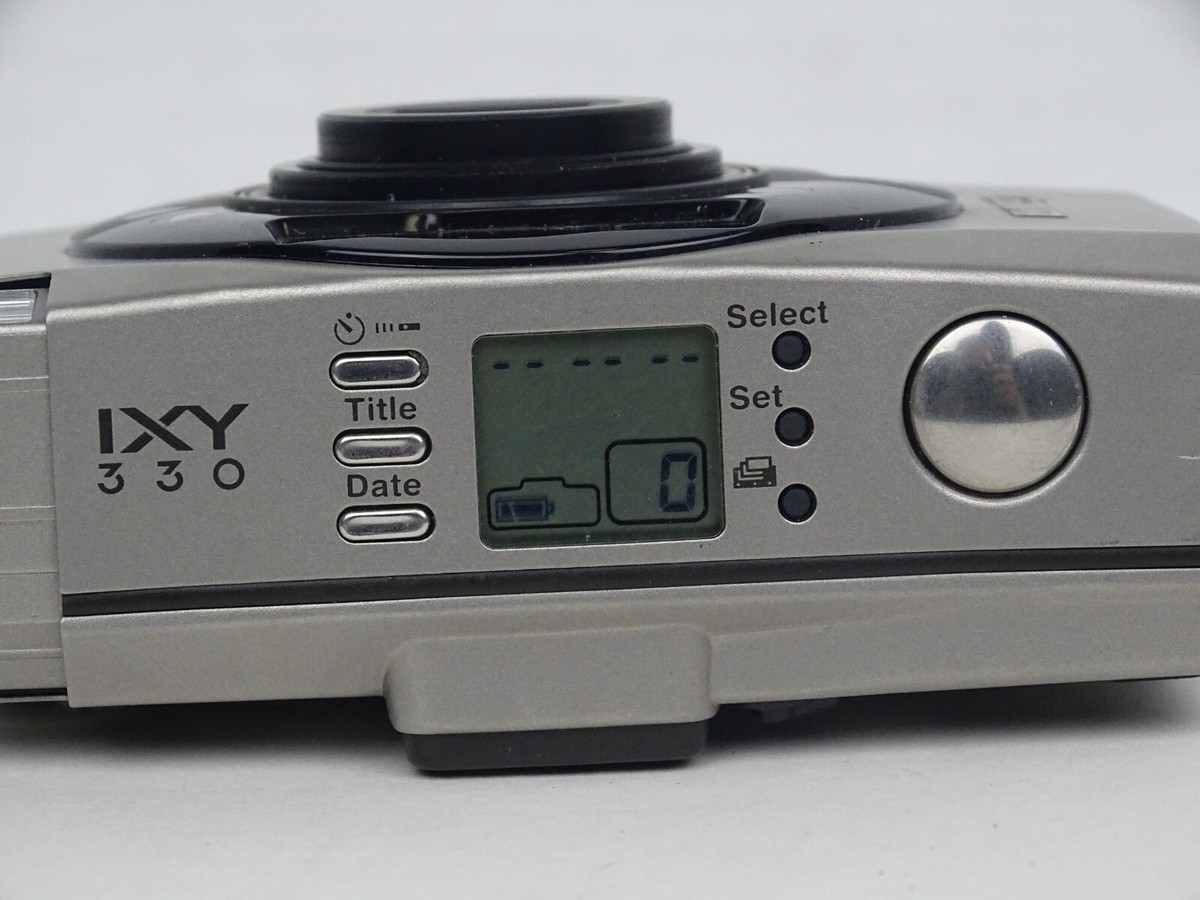 キャノンIXY330 CANON IXY 330 APS Film Point & Shoot Camera Tested Working | eBay