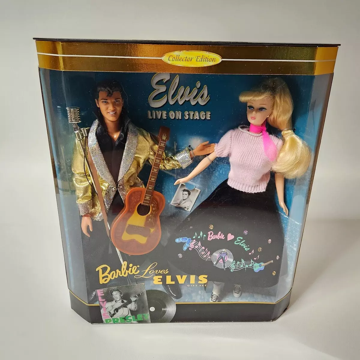 1996 barbie loves cheap elvis gift set
