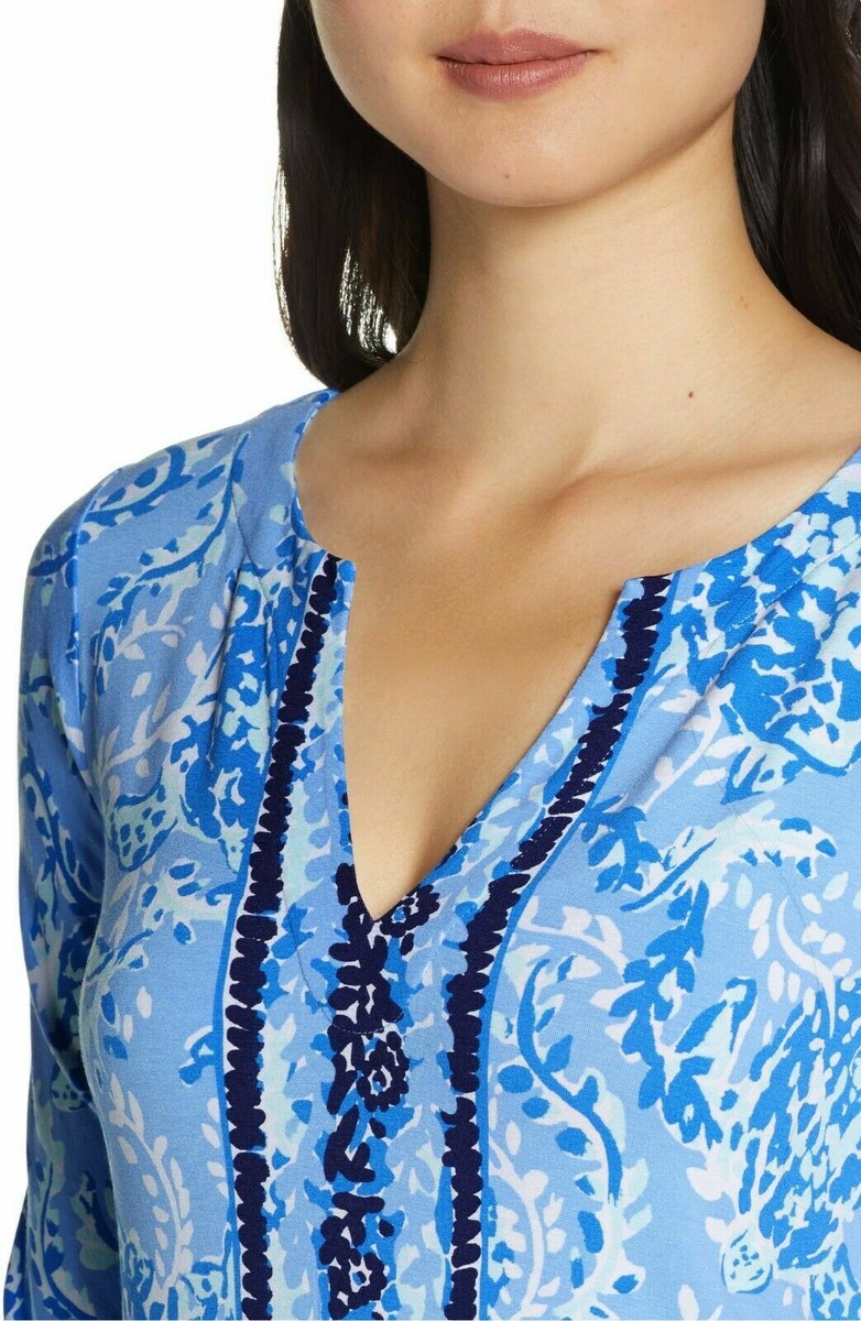 Lilly Pulitzer UPF 50+ FAYE MAXI DRESS Blue Peri Turtley Awesome White  XS~NWT | eBay