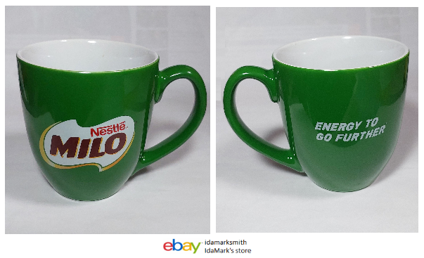 MILO Ceramic MUG CUP Energy To Go Further Malaysia Nestle 3.5