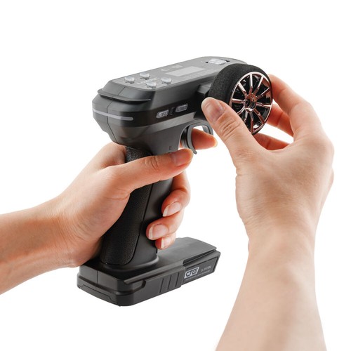 LDARC CT01 2.4G 8CH Two-Way RC Car Remote Controller with CR1800 2.4G 8CH Receiv - Picture 3 of 11