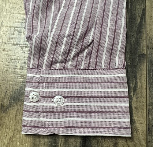 Vintage NWT Botany 500 Single Needle Tailoring Button Down Shirt 16.5 - 32/33 . - Picture 2 of 12