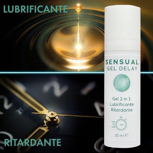 Lubrificante a base acqua gel intimo sessuale vaginale anale per massaggio 30 ml - Foto 4 di 6
