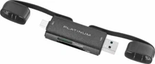 Platinum USB-C/USB 3.2  Memory Card Reader Laptop Mac PC desktop iPhone 15 ios