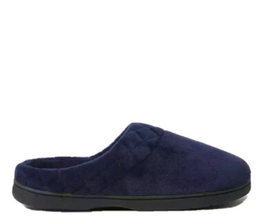 Dearfoams Womens Slipper Darcy Microfiber Velour Clog Size S 5-6