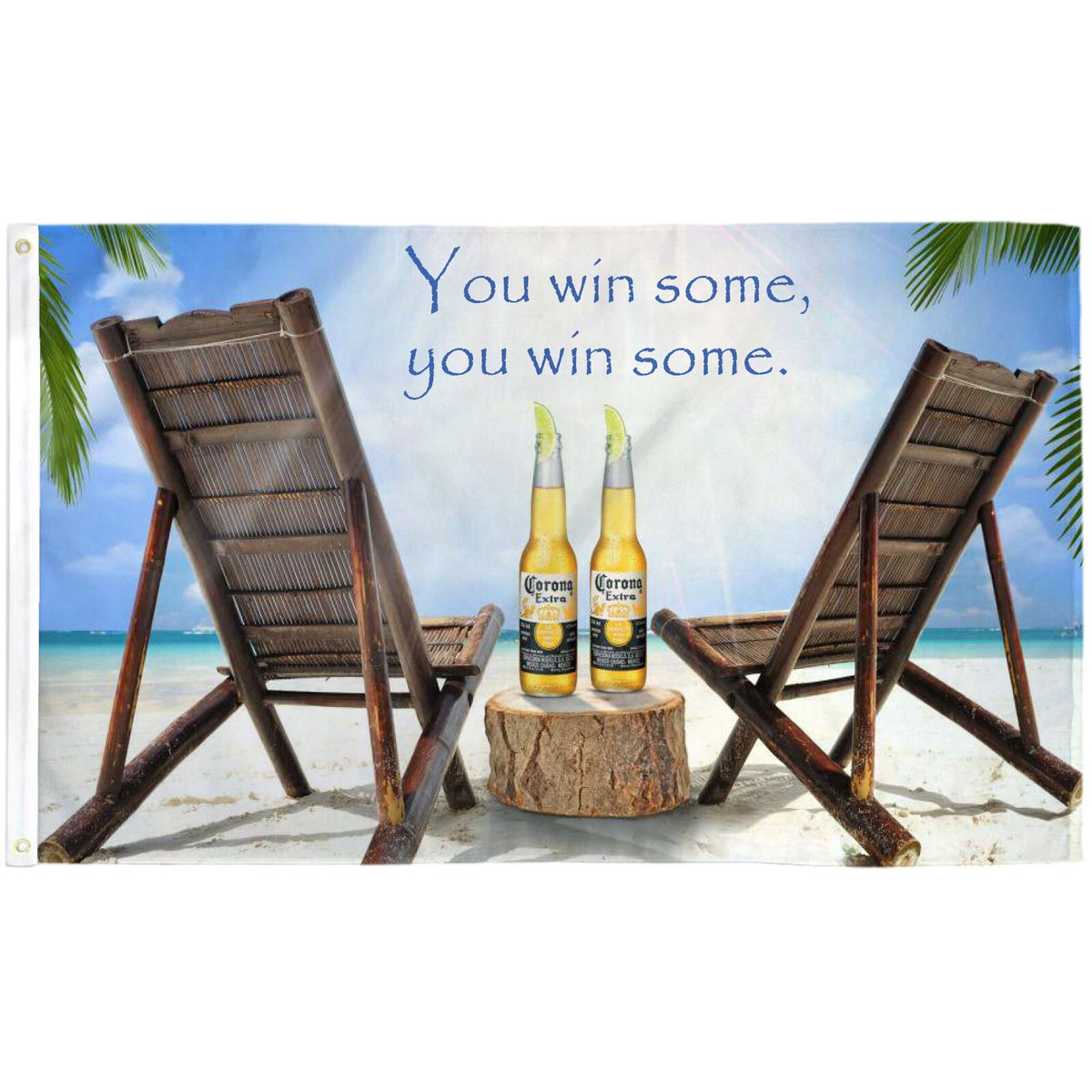 CORONA EXTRA BEACH CHAIR / コロナ ビーチチェア CORONA BEACH W/ CHAIRS 3X5 | eBay