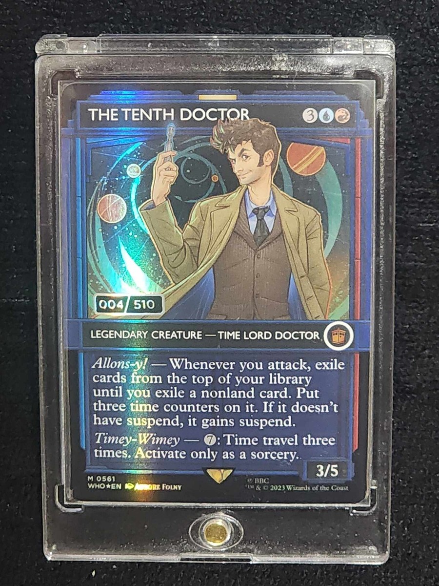 MTG 10代目ドクター/The Tenth Doctor シリアルナンバー The Tenth Doctor (Serial Numbered) - Universes Beyond: Doctor Who