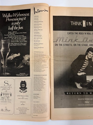 ANDY WARHOL Interview Magazine Aug 1978 Baby Jane Holzer OJ Simpson Eric Roberts - Picture 3 of 24