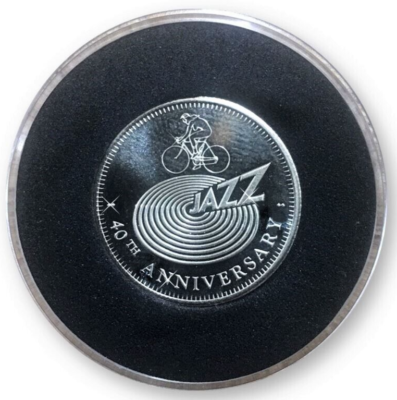 Queen Brian May 2018 Sixpence Coin Guitar Pick Plectrum Jazz 40th