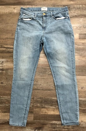 Levis Denizen Womens 34x31 Mid Rise Skinny Stretch Jeans
