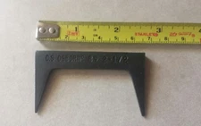 C S Osborne 89-2, 2" Steel Pinch Dog Woodworking Clamps, 6 Piece Set