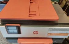HP OfficeJet Pro 8035e Red Wireless Color Inkjet Printer Copier Scan &Fax