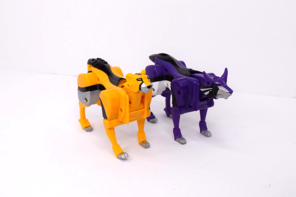 Bandai Power Rangers Juken Sentai Gekiranger Jungle Fury DX Wolf & Cheetah Zords Foto 3 de 4