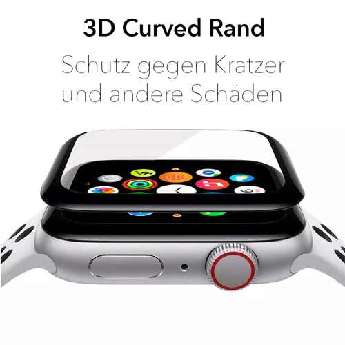 CELLBEE 2 Stück Schutzfolie Folie Apple Watch Series 4/5 Unzerbrechlich Curved - Afbeelding 6 van 6