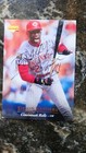 Deion Sanders autographed 1995 Upper Deck baseball card #170 — photo 2