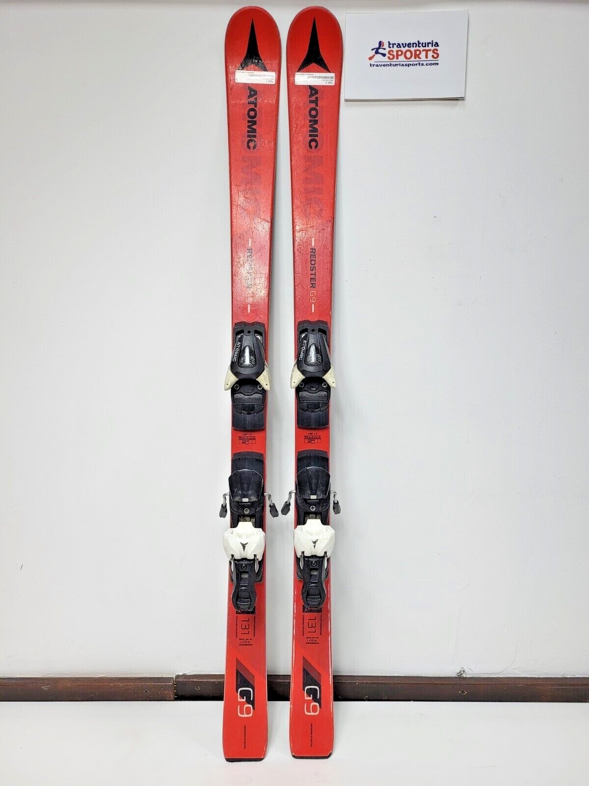 Atomic Redster G9 131 Cm Ski Atomic 7 5 Bindings Winter Fun Sport Adventure Ebay