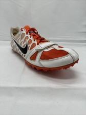 Nike Sprint Racing Zoom Rival S Track Shoes Orange/White Size 11 555401-801