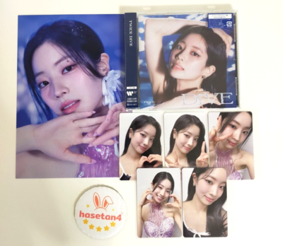 TWICE DAHYUN JAPAN 5th ALBUM DIVE CD(OPENED) + 5 Photo Card + A5