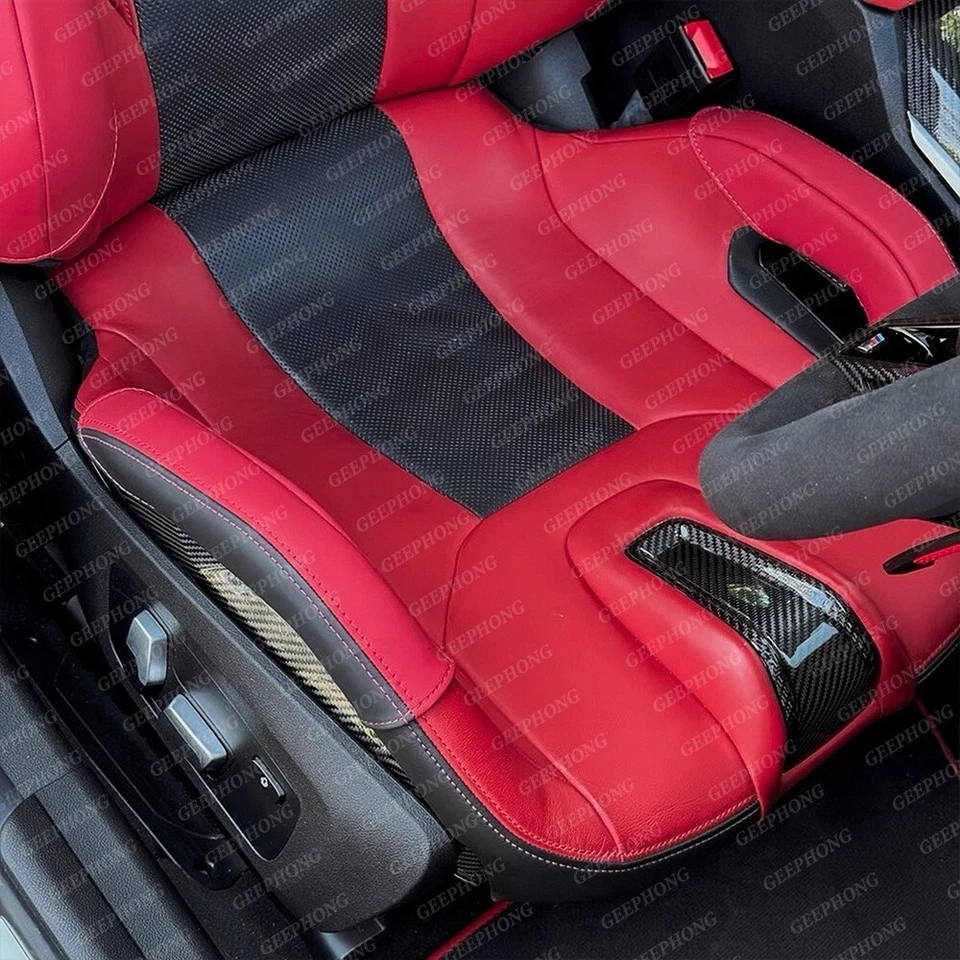 Leather Seat Side Protector For BMW G8X M2/M3/M4/M5/M8 Interior accessories - Image 2 of 4