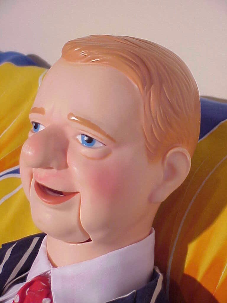 WC FIELDS 30" SemiProfessional RARE Upgraded Ventriloquist Dummy w/Hat