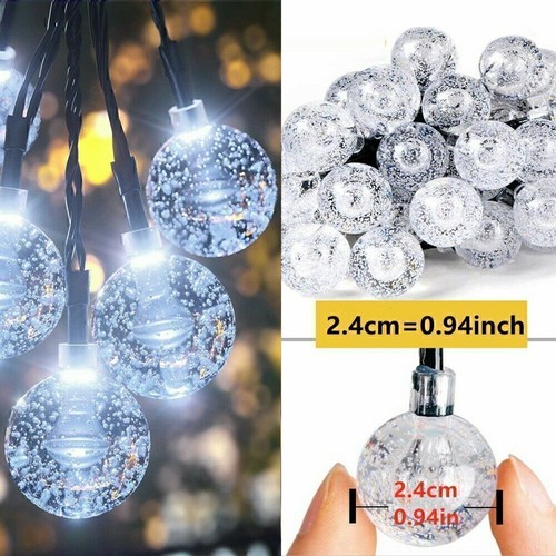 7.5-32m Solar Lichtschlauch Außen LED Streifen Lichterschlauch Lichterkette IP65 - Bild 26 von 81