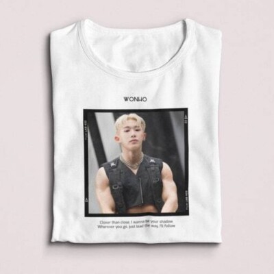 Wonho K-Pop T-Shirt - Perfect Gift For Fans | MONSTA X Kpop Tee Merch